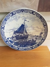 grand plat decoration Delfts blauw 39cm