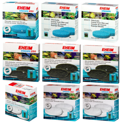 Eheim Filterpads Classic Original Grobkohleschaum Filterpads 250 / 350 / 600