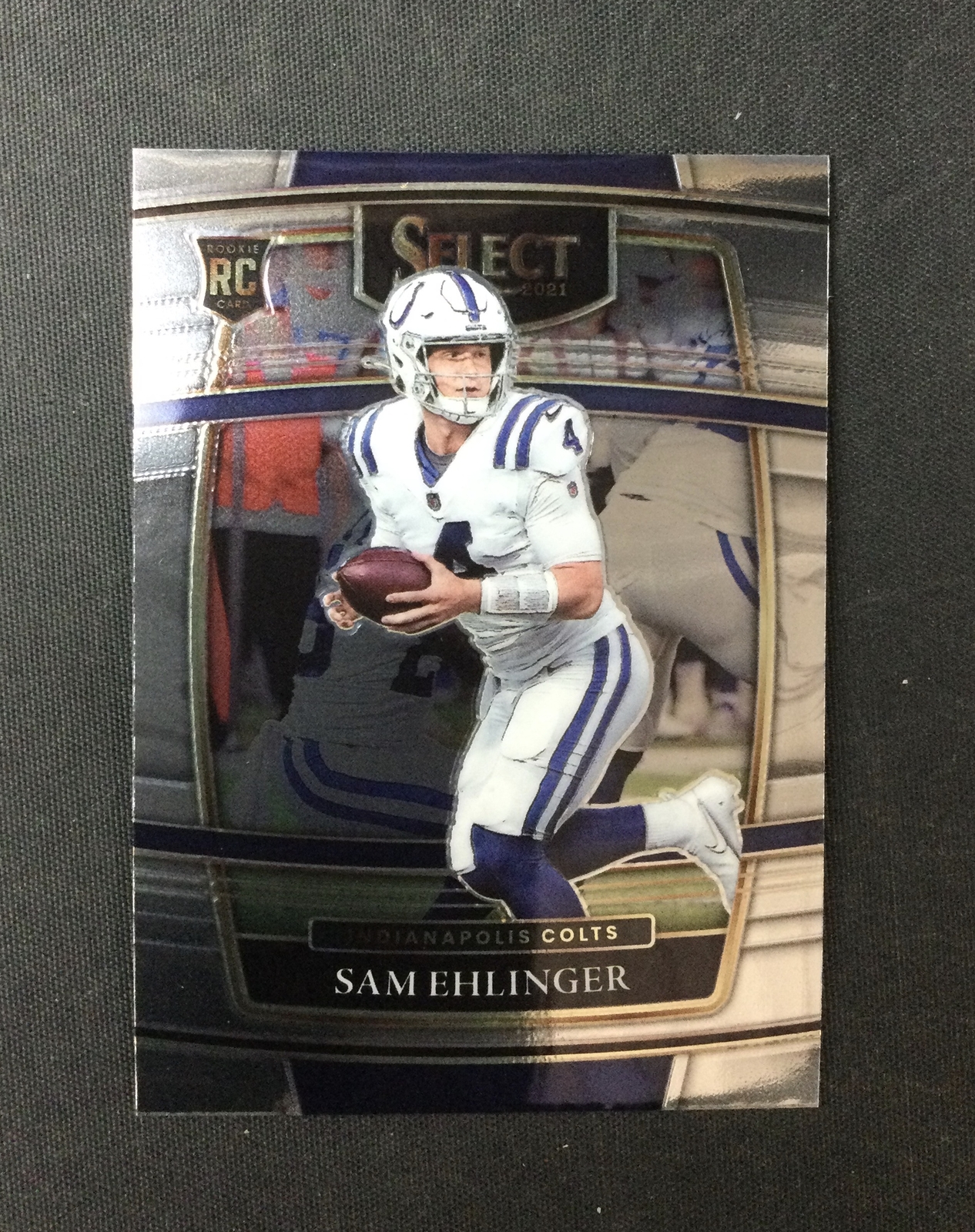 2021 Panini Select #98 Sam Ehlinger Indianapolis Colts RC