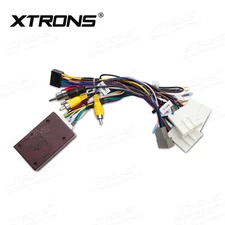 XTRONS Wiring Harness Adapter Car Stereo ISO Cable for Nissan Qashqai X-Trail