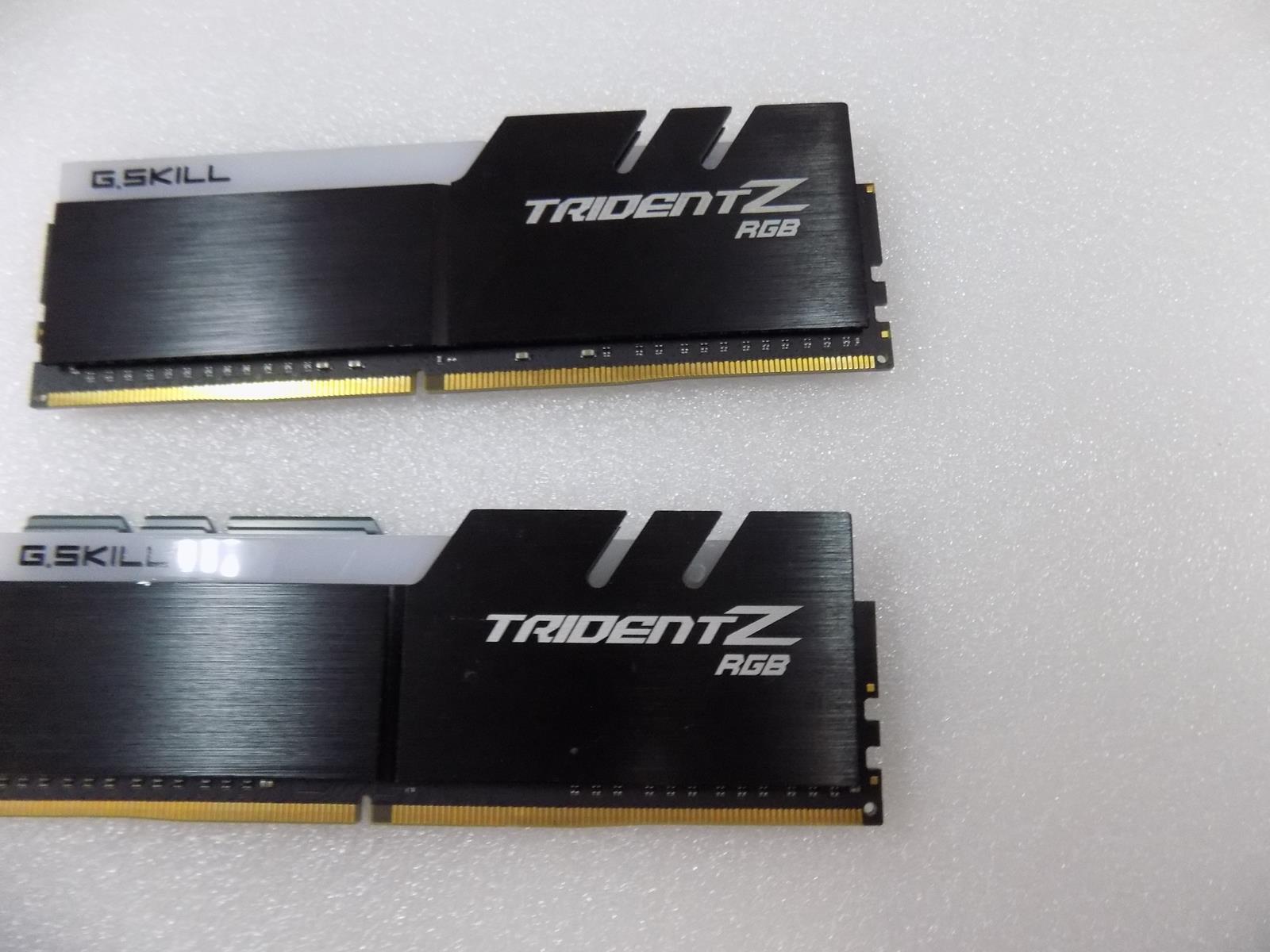 G.SKILL KIT OF 2 TRIDENT Z RGB 3600 DDR4 F4-3600C18D-32GTZR 16GBx2