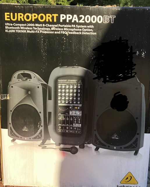 behringer 8 ppa2000bt