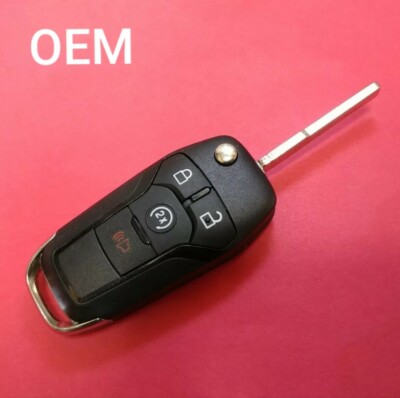 OEM Ford F Series 4B Flip Key Uncut Blade Blank Remote Start N5F-A08TDA