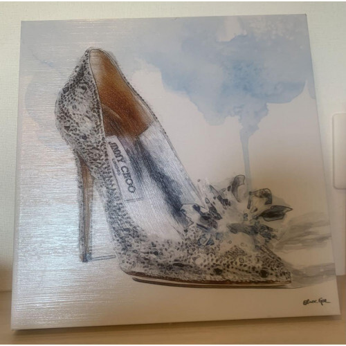 Oliver Gal. JIMMY CHOO キャンバスアート フレーム付き絵画 Oliver Gal. JIMMY CHOO キャンバスアート フレーム付き絵画