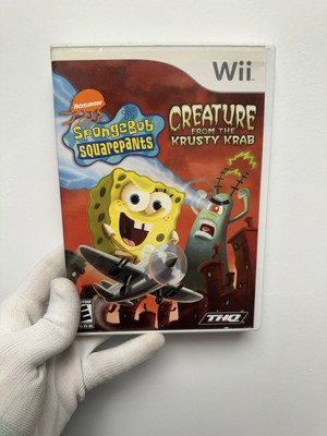 SpongeBob SquarePants: Creature from the Krusty Krab Nintendo Wii, 2006 Complete
