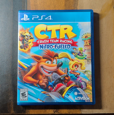 Activision CTR Crash Team Racing Nitro-Fueled (PS4) E10+ Online Multiplayer