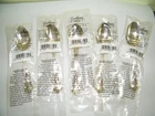 5  Chantilly By Gorham Sterling Silver Tea Spoons  Teaspoons 5 7/8" Oval