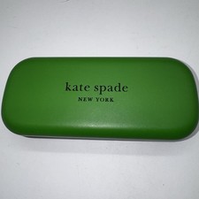 Kate Spade New York Clamshell Hard Case for Glasses Green Grey Sunglass Eyeglass
