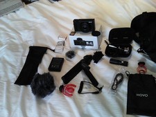 Sony ZV-1F Compact Vlogging Camera 20.1MP  + Accessories- Vlogging Starter Kit -