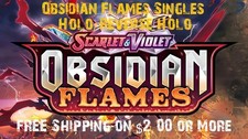 SV: Obsidian Flames Singles for Master Sets Holo/Reverse Holo -Choose Card NM