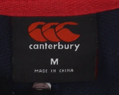 Canterbury Men's Red Rugby Polo M - Image 3 of 4