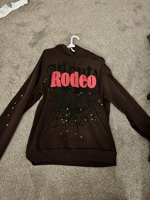 TRAVIS SCOTT CACTUS JACK X SP5DER DAYS BEFORE RODEO HOODIE SIZE M PRE-OWNED