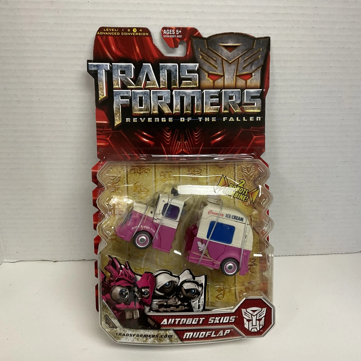 Transformers Revenge Of The Fallen Skids & Mudflap 2009 Hasbro MOSC