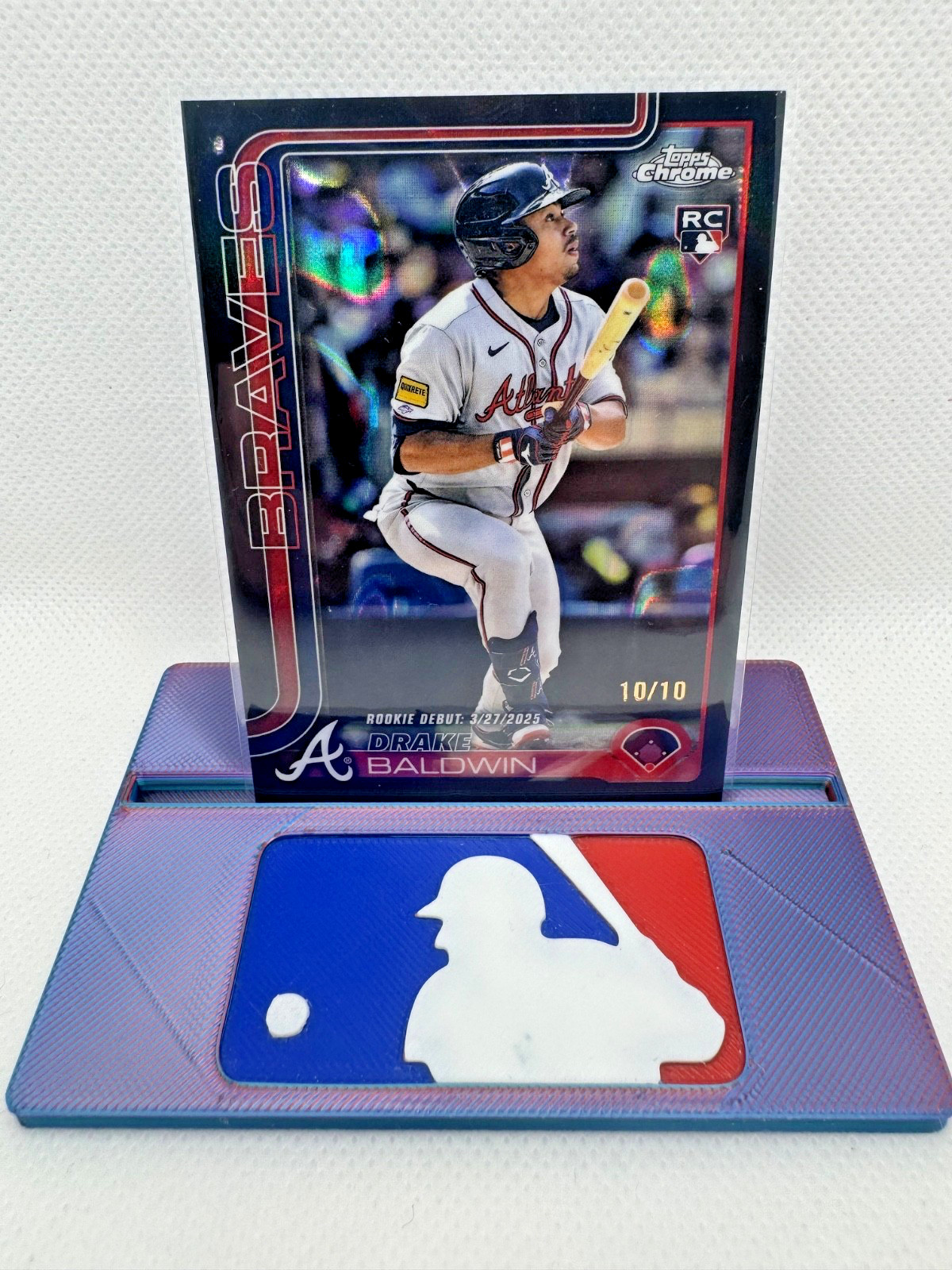2025 Topps Chrome Update - Rookie Debut Drake Baldwin #USC88 Black Lava 10/10
