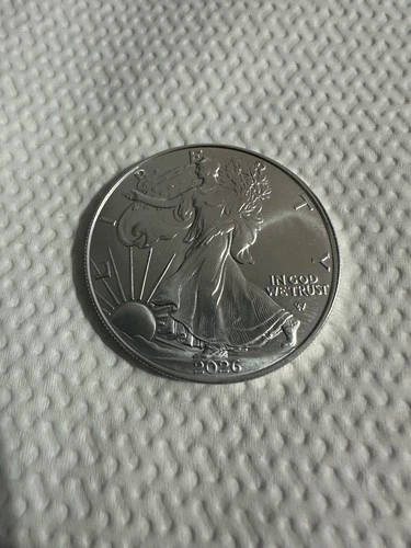 Silver 2026 American Eagle 1 oz. Fine Silver .999 US Mint Silver Eagles 1oz Coin