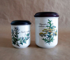 Villeroy & Boch Botanica - mittelgroße und kleine Vorratsdose, Porzellan