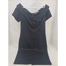 Lot of 2 Black Dresses Women’s Plus Vshow 16 & SHEIN SXY 2XL Party Wear