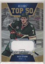 2019-20 Upper Deck Allure Top 50 Jerseys Nico Sturm #T50-43 0v1