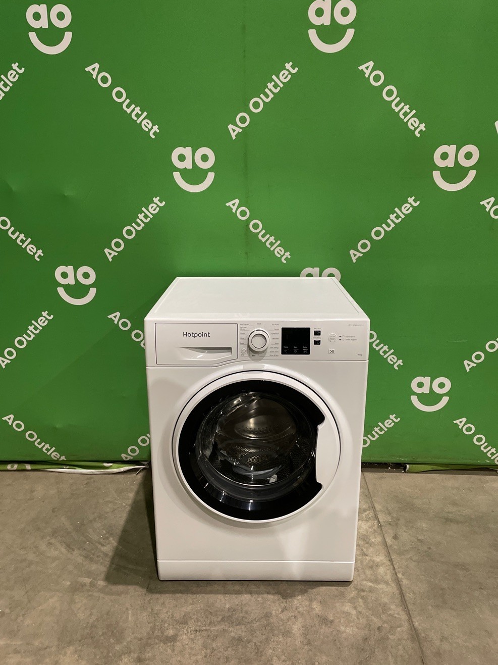 Hotpoint Washing Machine 9kg 1400rpm White A Rated NSWA 946 WW UK #LF119999