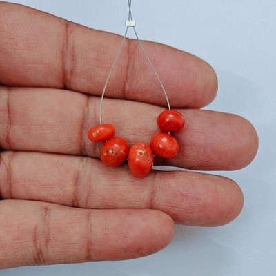 18 Types Assorted Sea Coral Beads Mix - Center-Drilled For Jewelry Making 10 thumbnail image