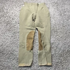 The Tailored Sportsman English Riding Pants Made USA 25x25 Stretch Breeches 