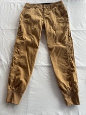 prAna Womens Halle E-Waist Jogger II Size 0 Tan Brown Khaki Hiking Pants