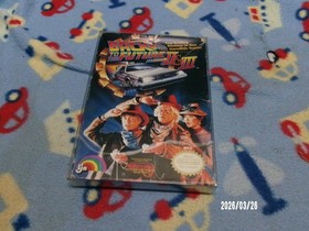 #903 Back to the Future II & III Nintendo NES Complete - Tested - Authentic