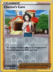 Cheren's Care 134/172 Brilliant Stars Reverse Holo