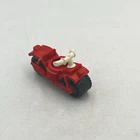 Fisher Price Little People Pop Up Camper Red Motorcycle Only 992 Vintage 1980