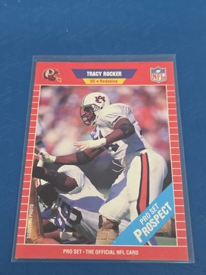 1989 Pro Set RC #540 Tracy Rocker Washington Redskins FOOTBALL Card 8M
