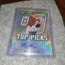 💥 Max Meyer Mojo Leaf Metal Draft 2020 Top Picks Autograph Auto