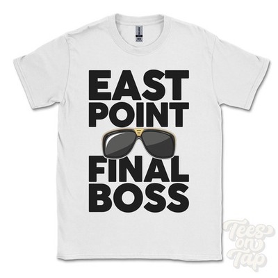 EAST POINT FINAL BOSS T-SHIRT lustiges Weihnachtsgeschenk Tollesbury Wolle Essex Dorset