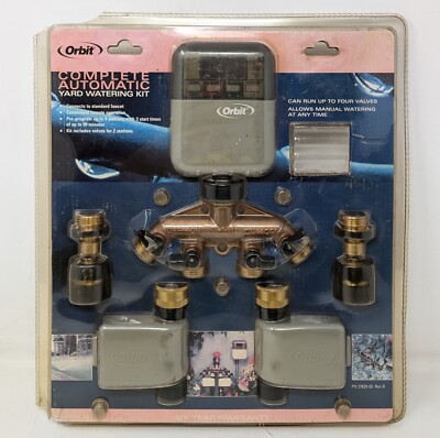 Orbit Model 27625 Complete Automatic Yard Watering Kit System