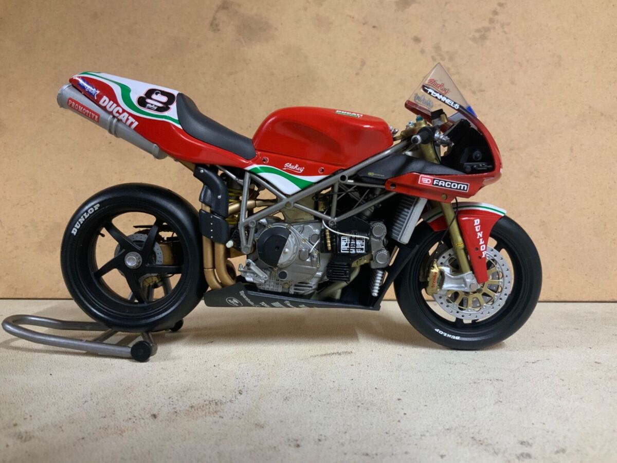 2002 MINICHAMPS SHANE SHAKEY BYRNE BSB DUCATI 998R TEAM 2002 MINICHAMPS SHANE SHAKEY BYRNE BSB DUCATI 998R TEAM