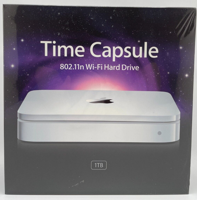 Apple Time Capsule 802.11n Wi-Fi Hard Drive 1TB Time Machine 