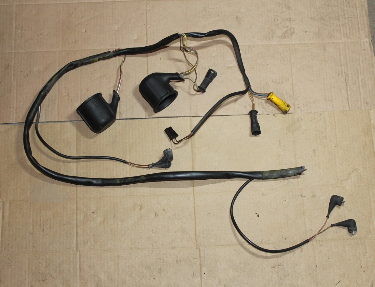 GENUINE BMW E30 E28 E24 E23 HEADLIGHT FOGLIGHT WASHER HORN WIRING  