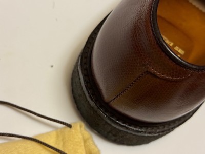 Alpine Grain Plain Toe Blucher Shoe
