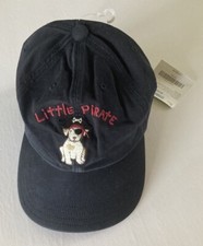 NWT Gymboree Pirate Adventure 2T-5T Navy Blue Little Pirate Baseball Cap Hat