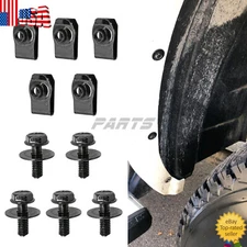 Car Body Bolt & U-nut Clip M6 Engine Cover Undertray Splash Shield Guard Fender