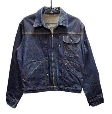 Sugar Cane 60s Reissue Embroidered Wrangler 11MJZ Denim Jacket 