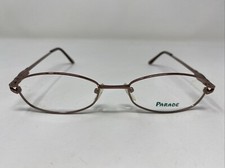Parade Eyewear 1613 Sand 50-19-135 Brown Metal Full Rim Eyeglasses Frame AR77