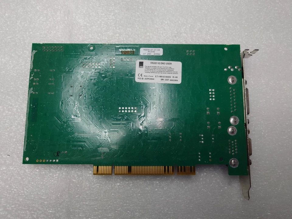 Digigram VX222 v2 24bit AES/EBU Balanced Digital Audio Sound Card  - Image 2 of 3