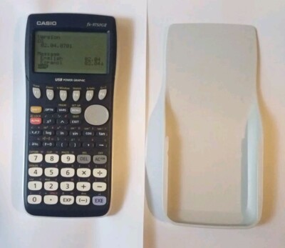 Casio FX-9750GII wissenschaftlicher Grafikrechner Bildschirm kratzfrei m. Etui