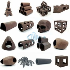 Aquarium Fish Shrimp Tube Star Clay Shelters Hiding Breeding Cave no TDS change