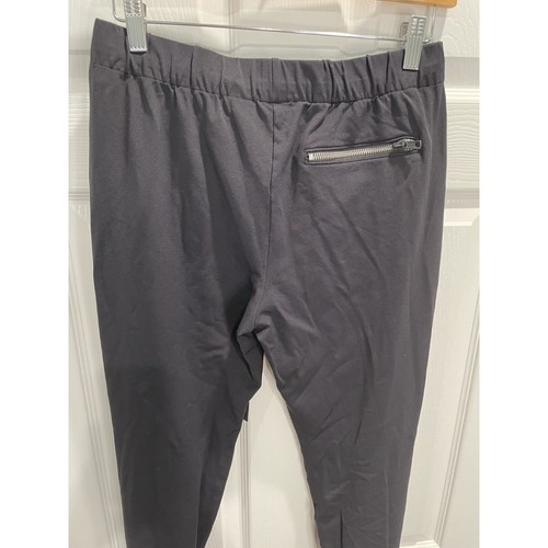 Pantaloni casual Theory Athletic Joggers vita con coulisse comodi neri taglia S - Foto 7 di 10