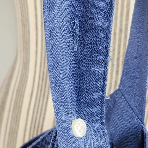 a.n.a. a new approach Blue Sleeveless Adjustable Button Straps Top Size XLarge - Picture 6 of 9