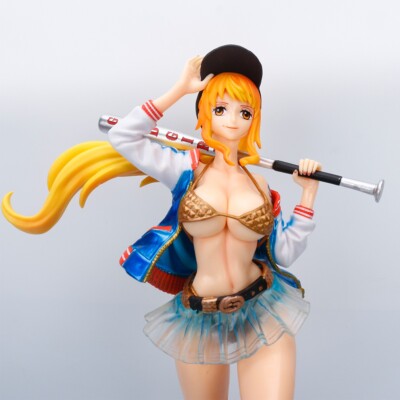 One Piece Sexy Figure Nami 34cm Toy Collection Adult Manga Statuette 