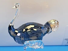 SWAROVSKI SCS 2023 ELEGANCE OF AFRICA OSTRICH MAKENA # 5636302 Designer Signed