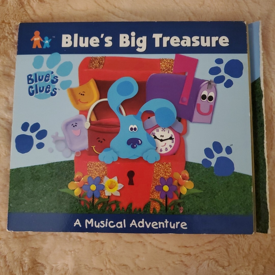 Blue's Clues - Blue's Big Treasure: A Musical Adventure (CD, 1999