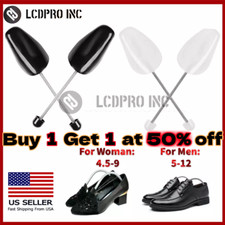 Shoe Trees Support Shaper Plastic Spring Stretcher / Shoe Crease Protector Guard